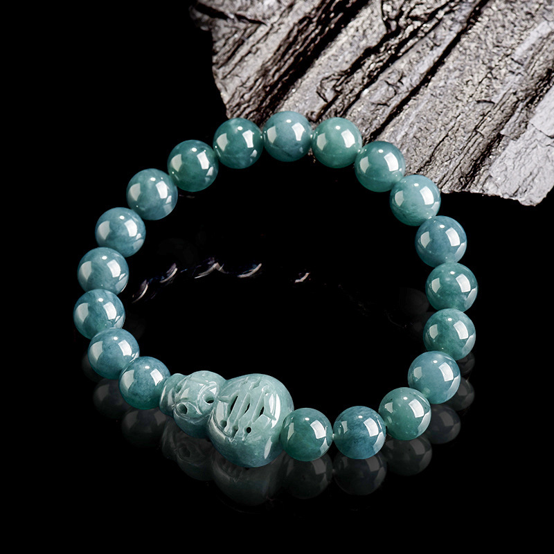 Bracelets - Myanmar Jadeite Gourd Bracelet Gifts for
