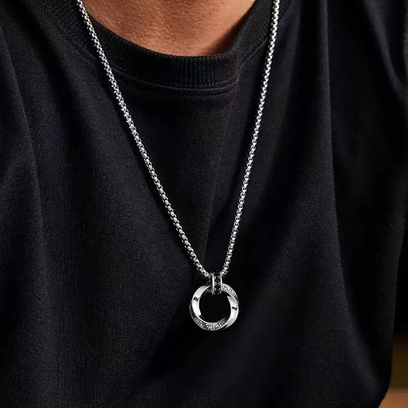 925 Sterling Silver Necklace P - огляд і ціна 925 Sterling Silver Chain Necklace Men