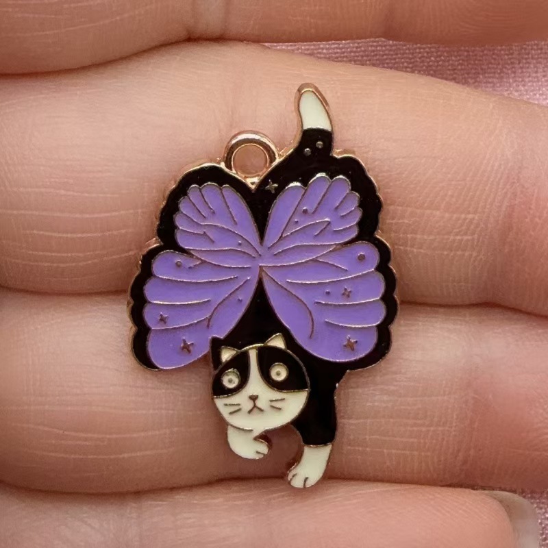 10pcs Butterfly Cat Love Korea - огляд і ціна Earrings