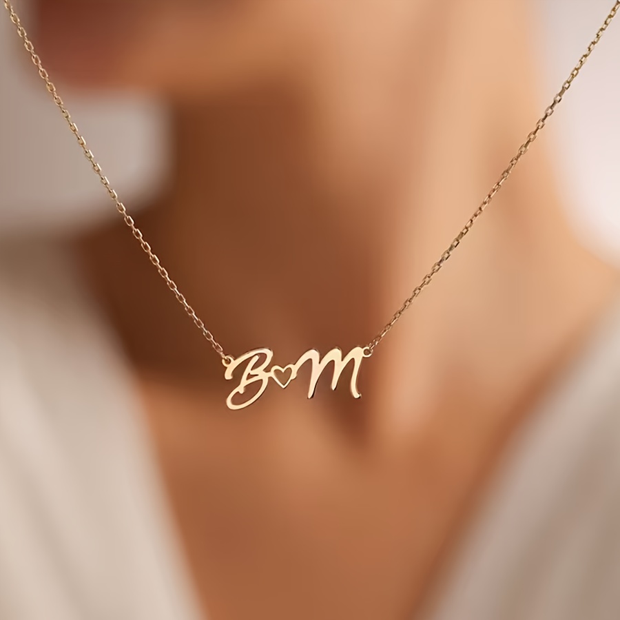 Custom Name Necklaces for Wome - огляд і ціна Custom Name Necklace Stainless Steel
