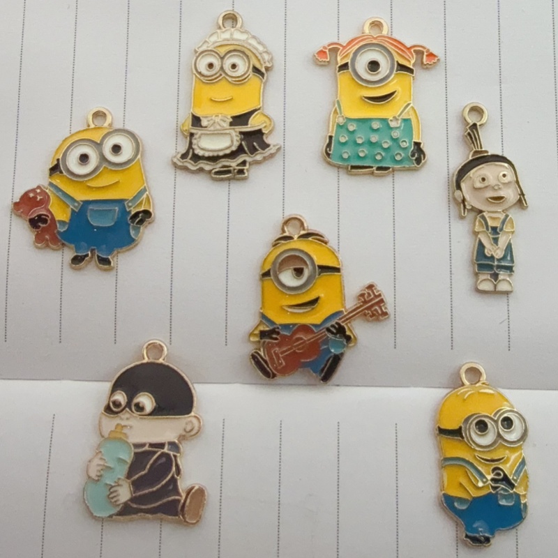 10pcs alloy drip oil cartoon p - огляд і ціна Earrings