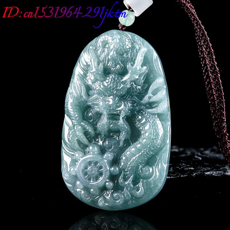 Burmese Jadeite Dragon Pendant - огляд і ціна Necklaces