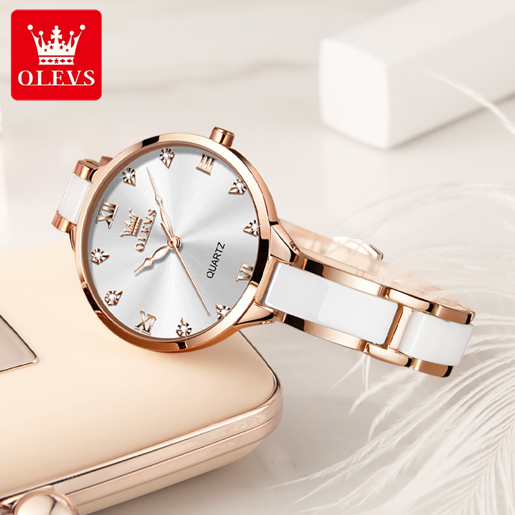 OLEVS 5872 Women Watches Quart - огляд і ціна Watch Accessories