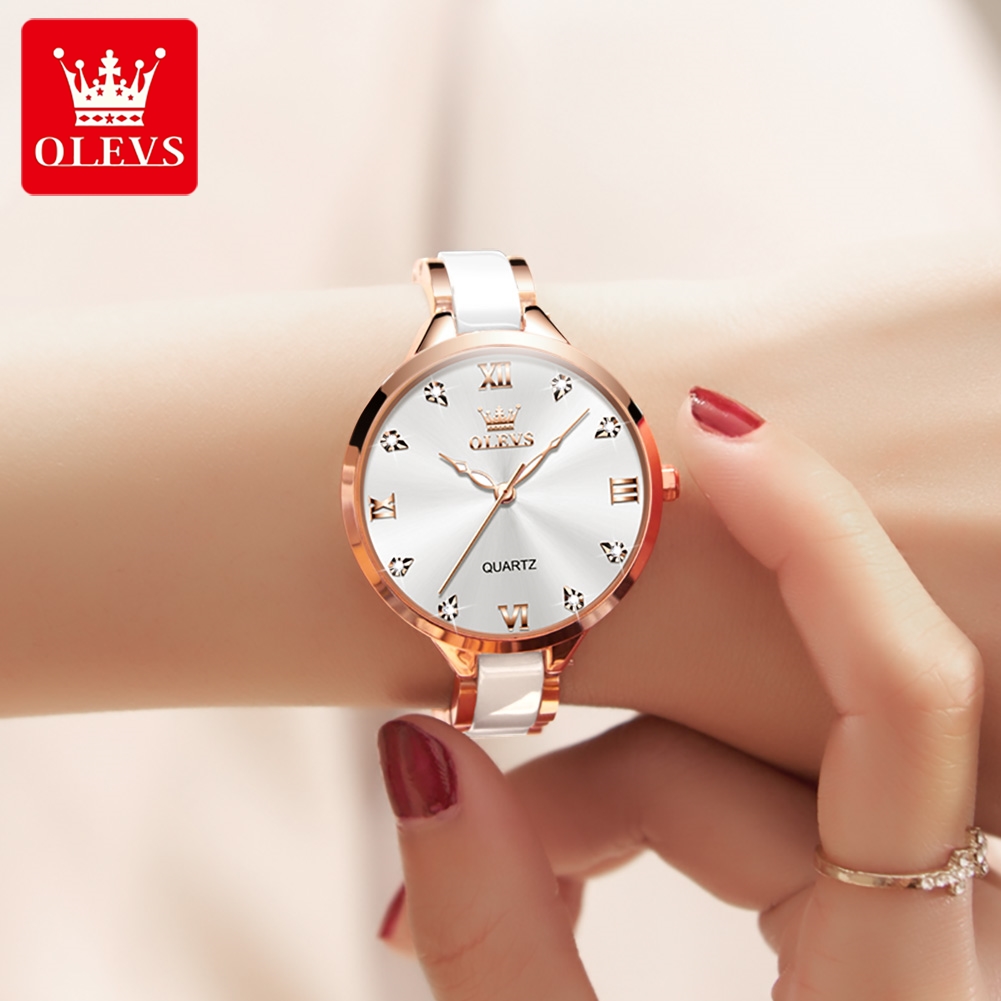 OLEVS 5872 Women Watches Quart - огляд і ціна Watch Accessories