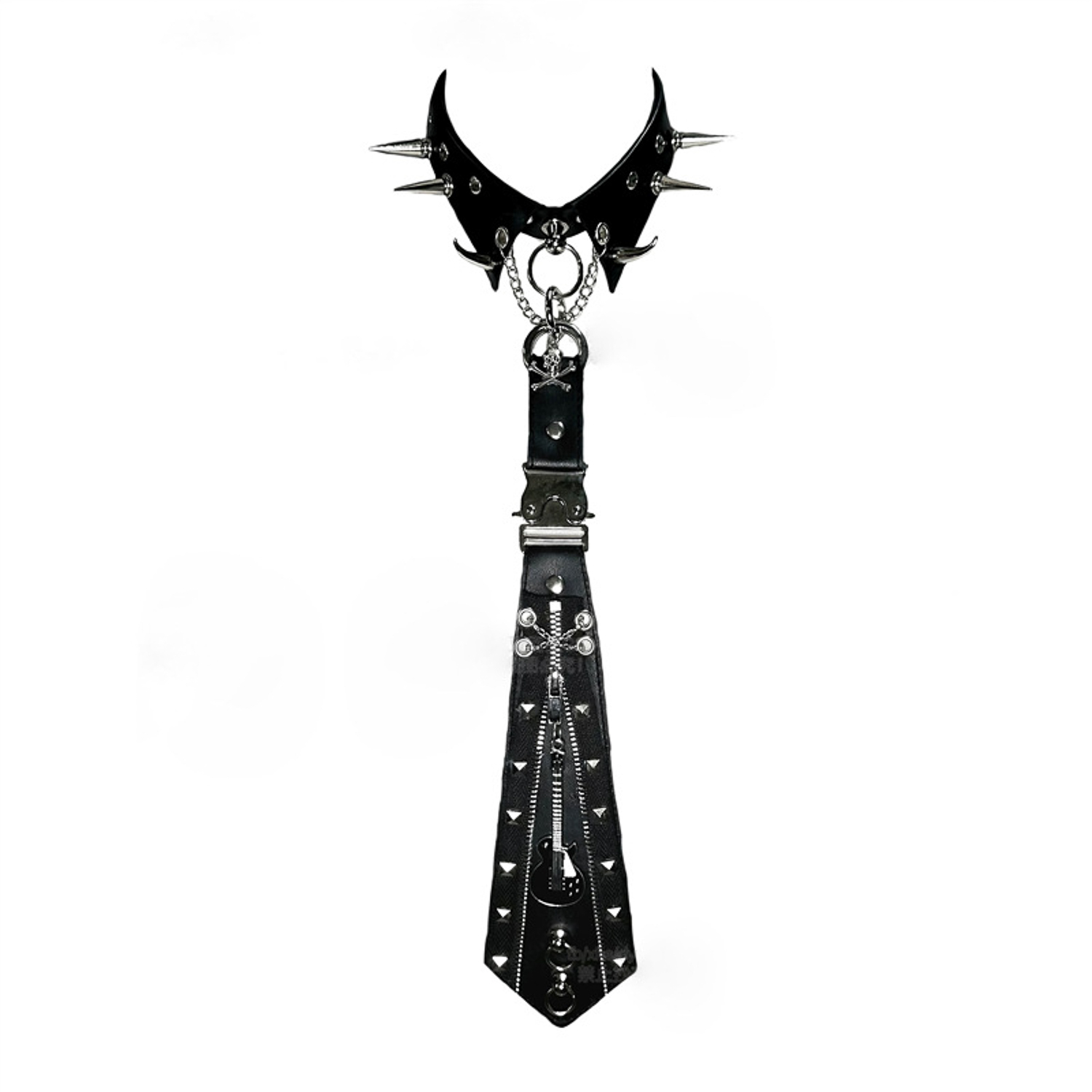Goth Punk Spiked Collar Choker - огляд і ціна Goth Punk Spike Choker
