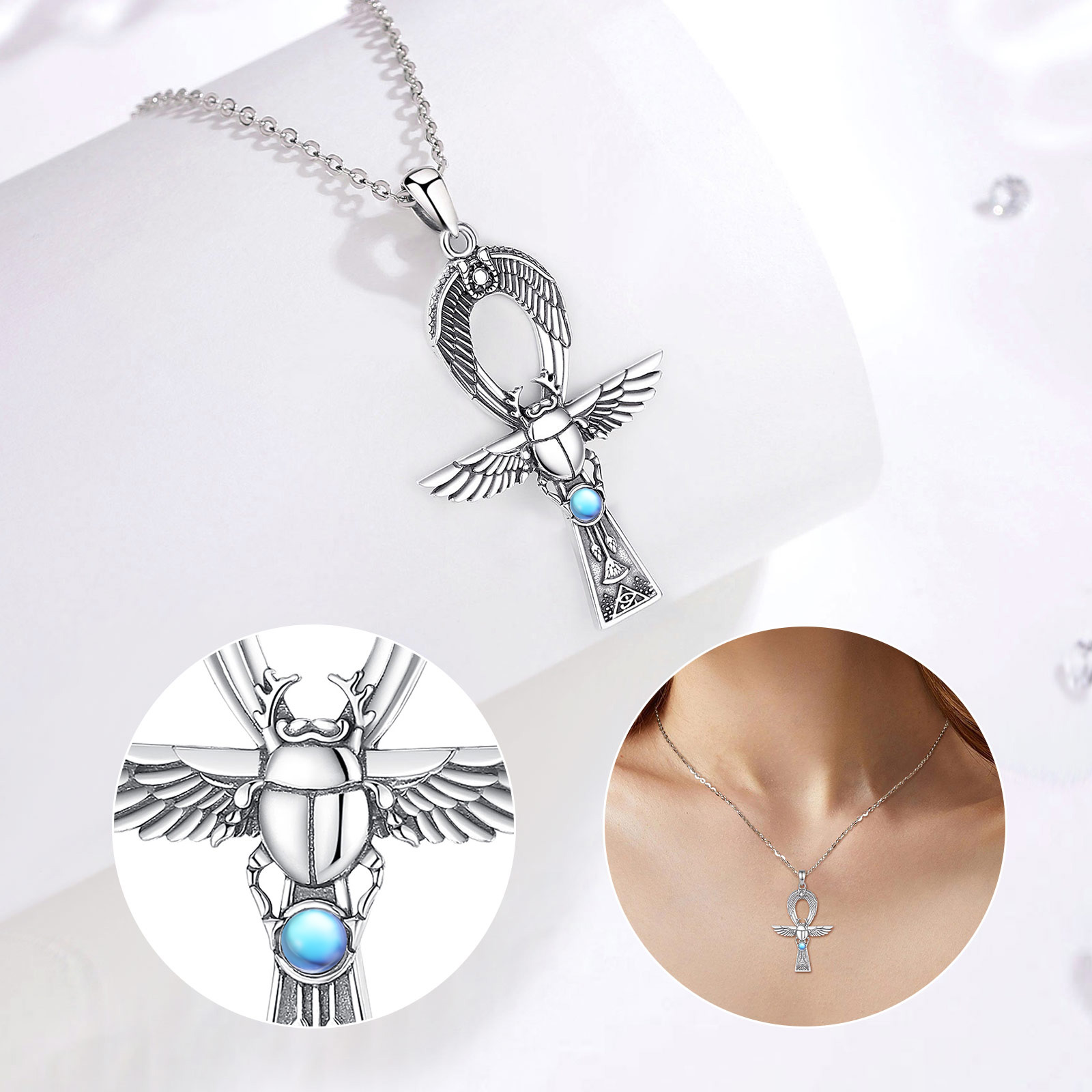 Eudora 925 Sterling Silver Anc - огляд і ціна 925 Sterling Silver Chain Necklace Men