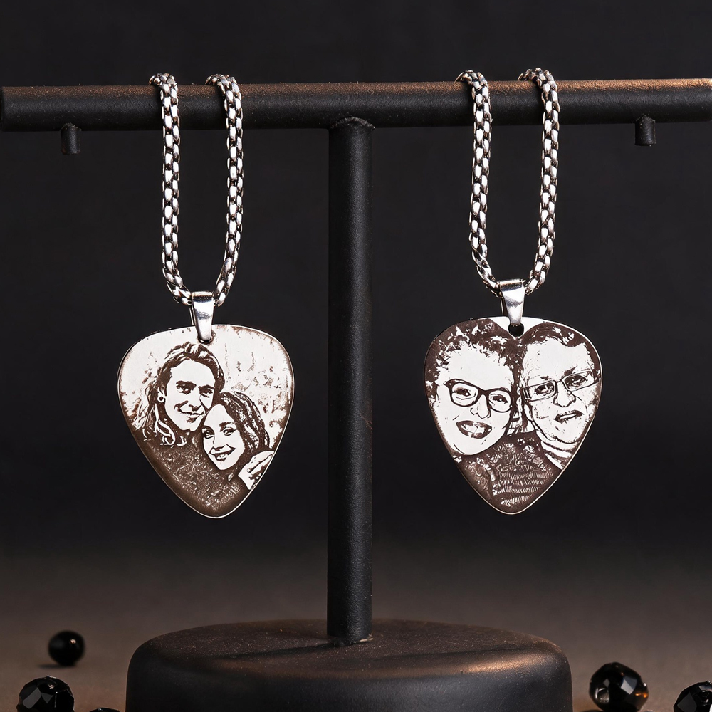 Customized Couple Picture Pend - огляд і ціна Custom Name Necklace Stainless Steel