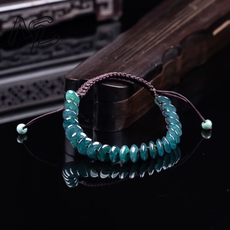 Natural Real Emerald Blue Wate - огляд і ціна Bracelets