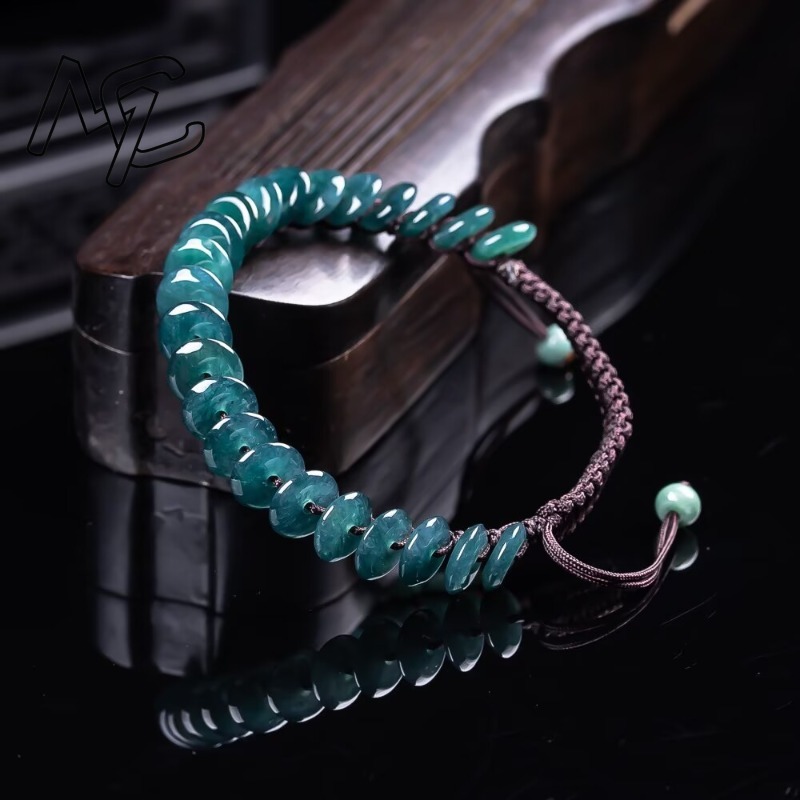 Natural Real Emerald Blue Wate - огляд і ціна Bracelets