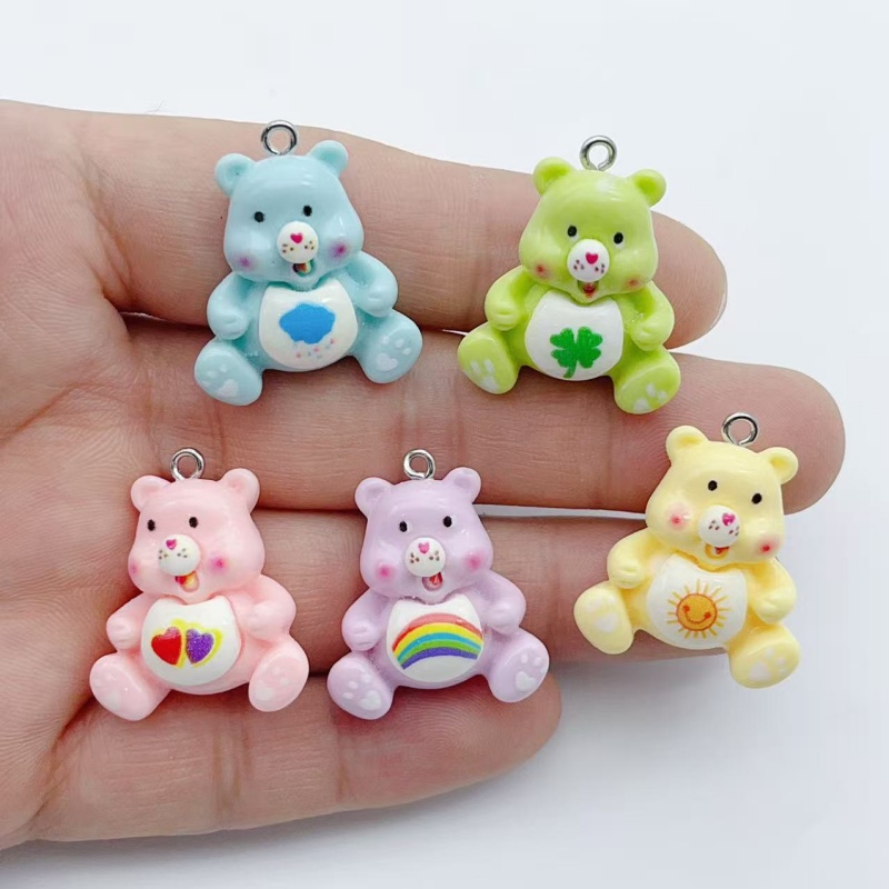 10pcs cartoon animal charm pen - огляд і ціна Earrings