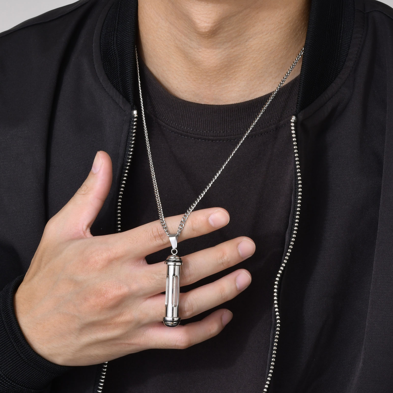 Vnox Men's Stainless Steel Nec - огляд і ціна Cuban Link Chain 12Mm