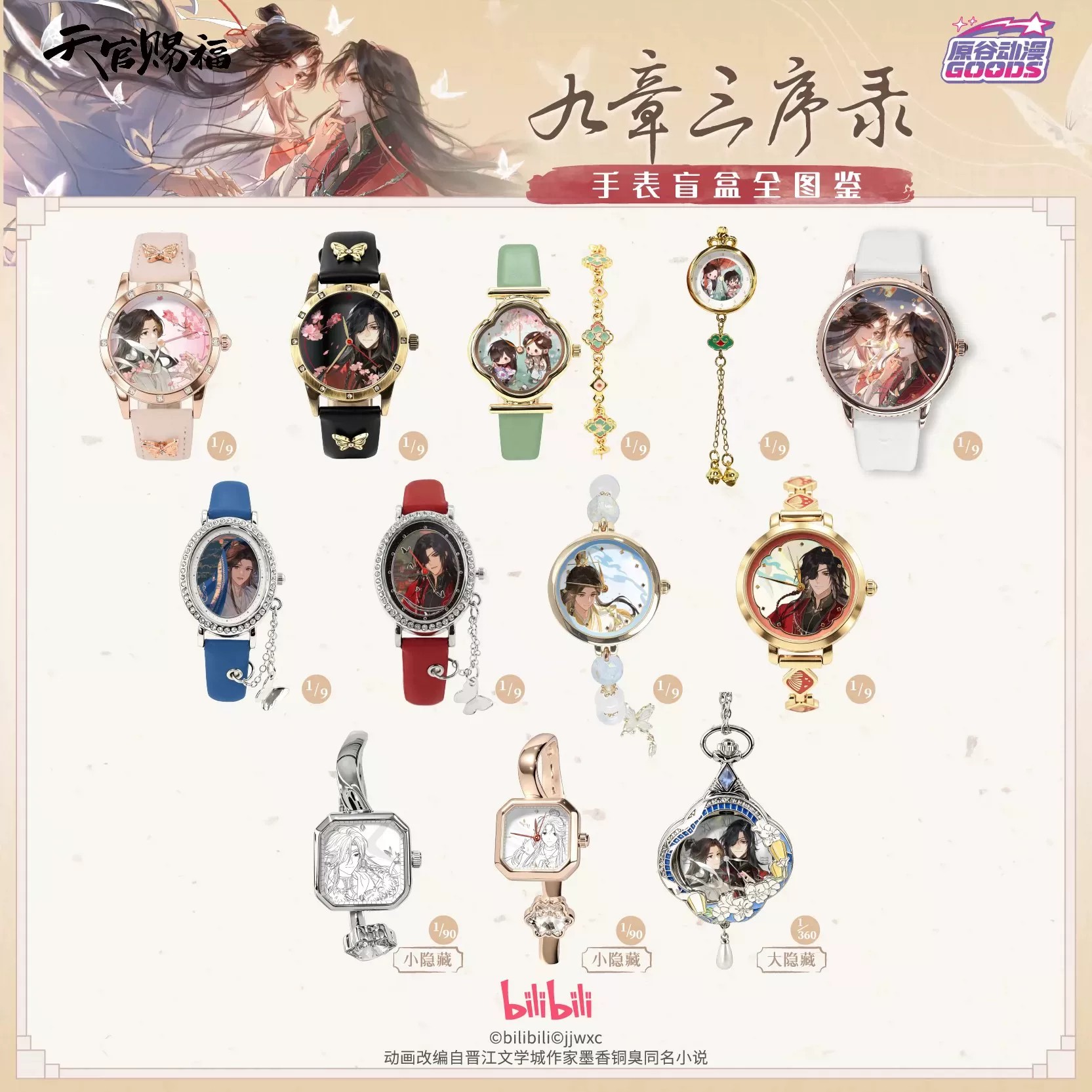 TGCF Tian Guan Ci Fu Hua Cheng - огляд і ціна Anime Pendant Necklace