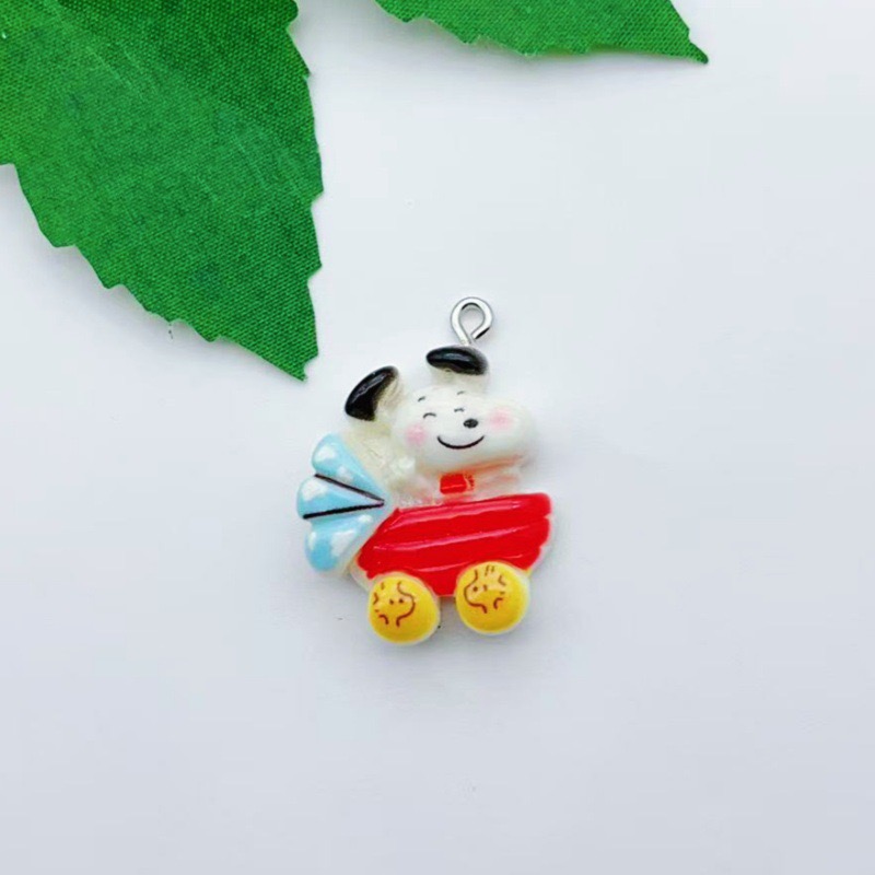12pcs resin cartoon dog pendan - огляд і ціна Earrings