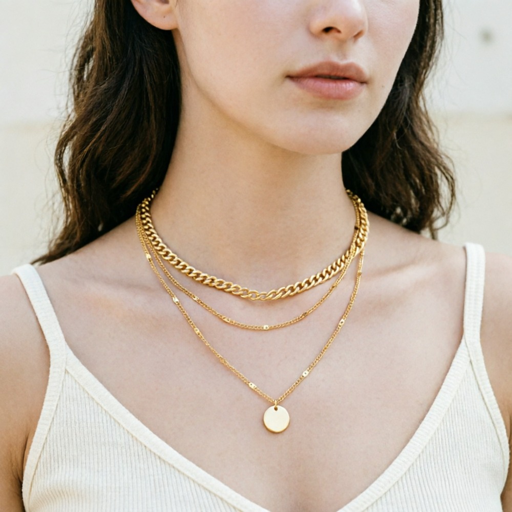Aesthetic Fashion Retro Vintag - огляд і ціна Layered Pendant Necklace Aesthetic