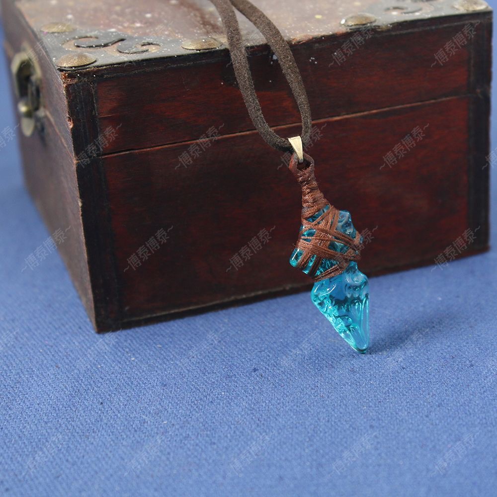 FF14 game cosplay props, blue  - огляд і ціна Anime Pendant Necklace