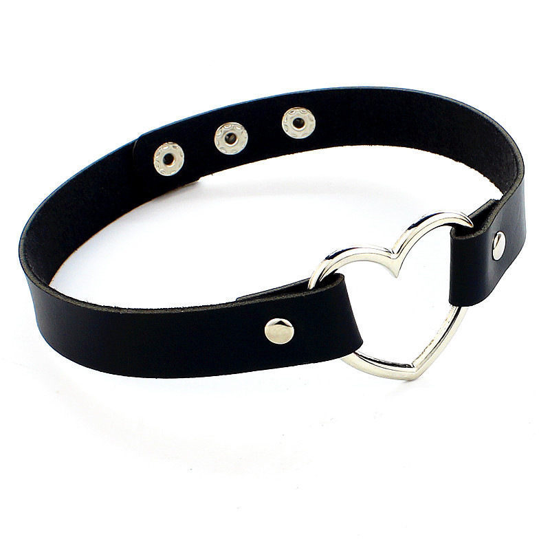 Sexy Spike Punk Collar Leather - огляд і ціна Goth Punk Spike Choker