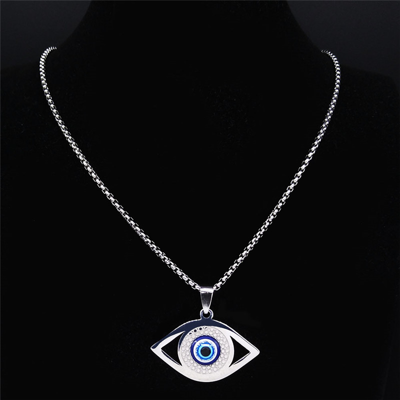 Islam Hamsa Evil Blue Eye Neck - огляд і ціна Necklaces