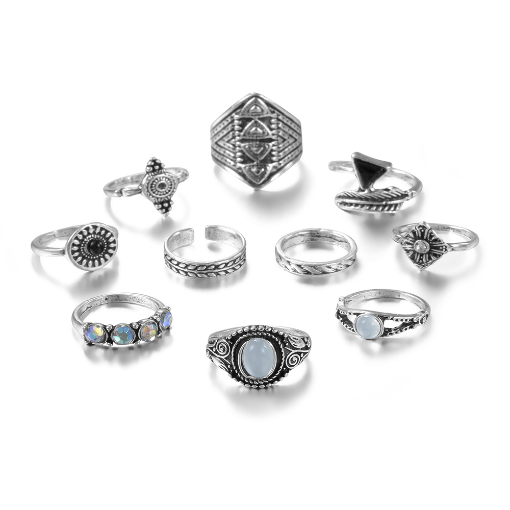 Meyfflin Vintage Knuckle Ring  - огляд і ціна Vintage Punk Knuckle Rings Set
