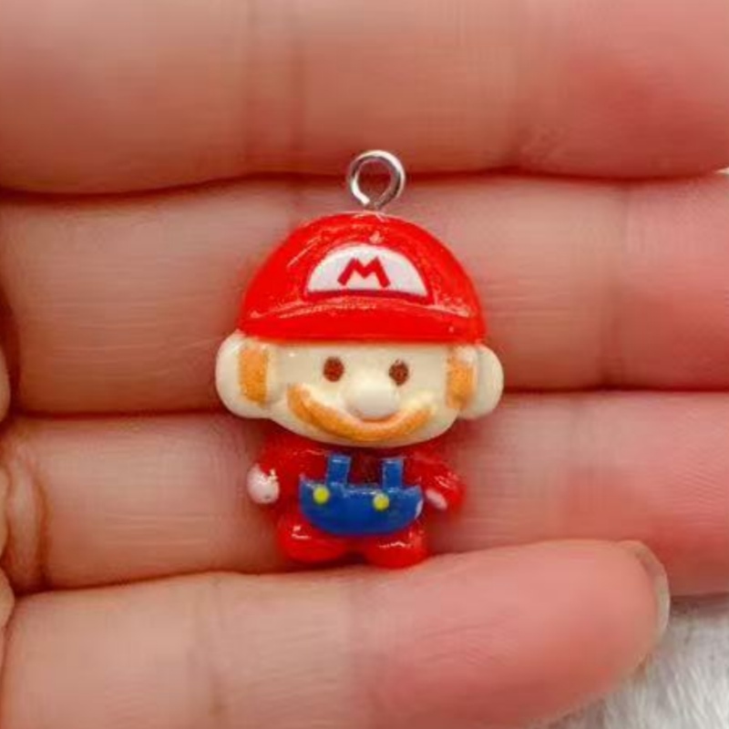 10pcs resin cartoon pendant, D - огляд і ціна Earrings